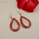 Hot Sale Resin Shell Earrings High Quality by Balinese Artisans